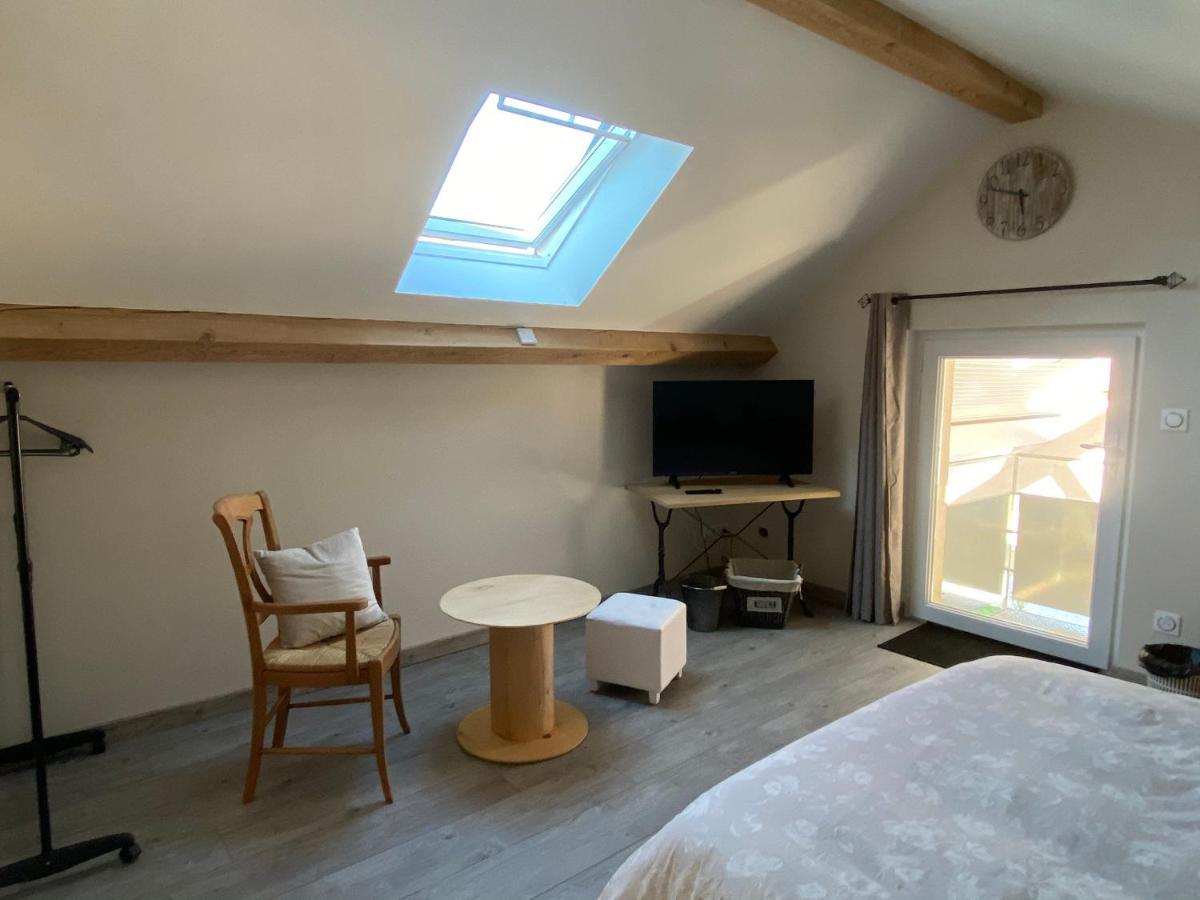 Chambre Privative Chez Toutoune Fontainebrux Eksteriør billede